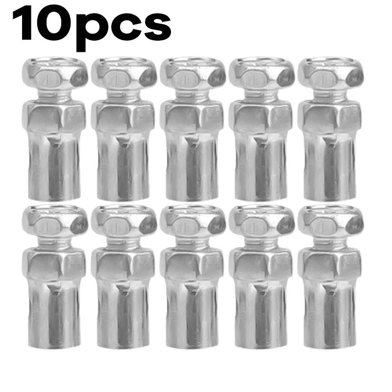 

Throttle Cable Snap Head Wire Rope Fixing Clip Off-road Motorcycle Throttle Cable Stop Bolt Bike Cable Stop Bolt Pin Accessories 10pcs silver