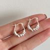 Simple Geometric Twist Earrings Female Fashionable Temperament Creative Ear Buckle Niche Design Earrings Affordable Dainty Earrings Daily Wear