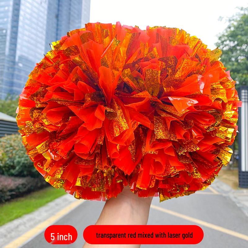 Colorful Cheerleading Pompons Hand Flowers for Events