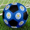 SIZE 5 Leicester City FC Soccer Ball Colorful All Ages Machine Stitched PVC Competition Ready Durable High-Bounce