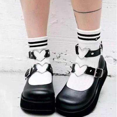 2024 Design Sweet Lolita Style High Heels Women's Pumps Gothic Cosplay Girls Cozy Mary Jane Wedges Platform Shoes Women's Pumps