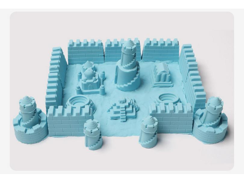 Magic Sand 1kg Bag - Colorful, Safe Toy Sand for Kids' Beach Playgrounds and Kindergartens