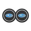 2Pcs Car Coaster Water Cup Mat Non-Slip Pad For Subaru Forester Crosstrek Outback Impreza XV Tribeca Ascent Legacy Levorg Mpreza VV777