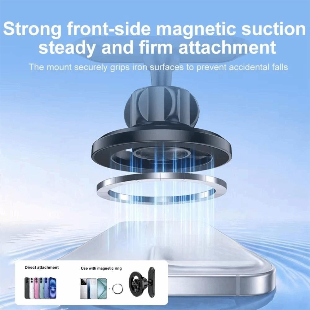 Adjustable Mobile Phone Stand Strong Load Bearing Double-sided Magnetic Phone Mount Boat