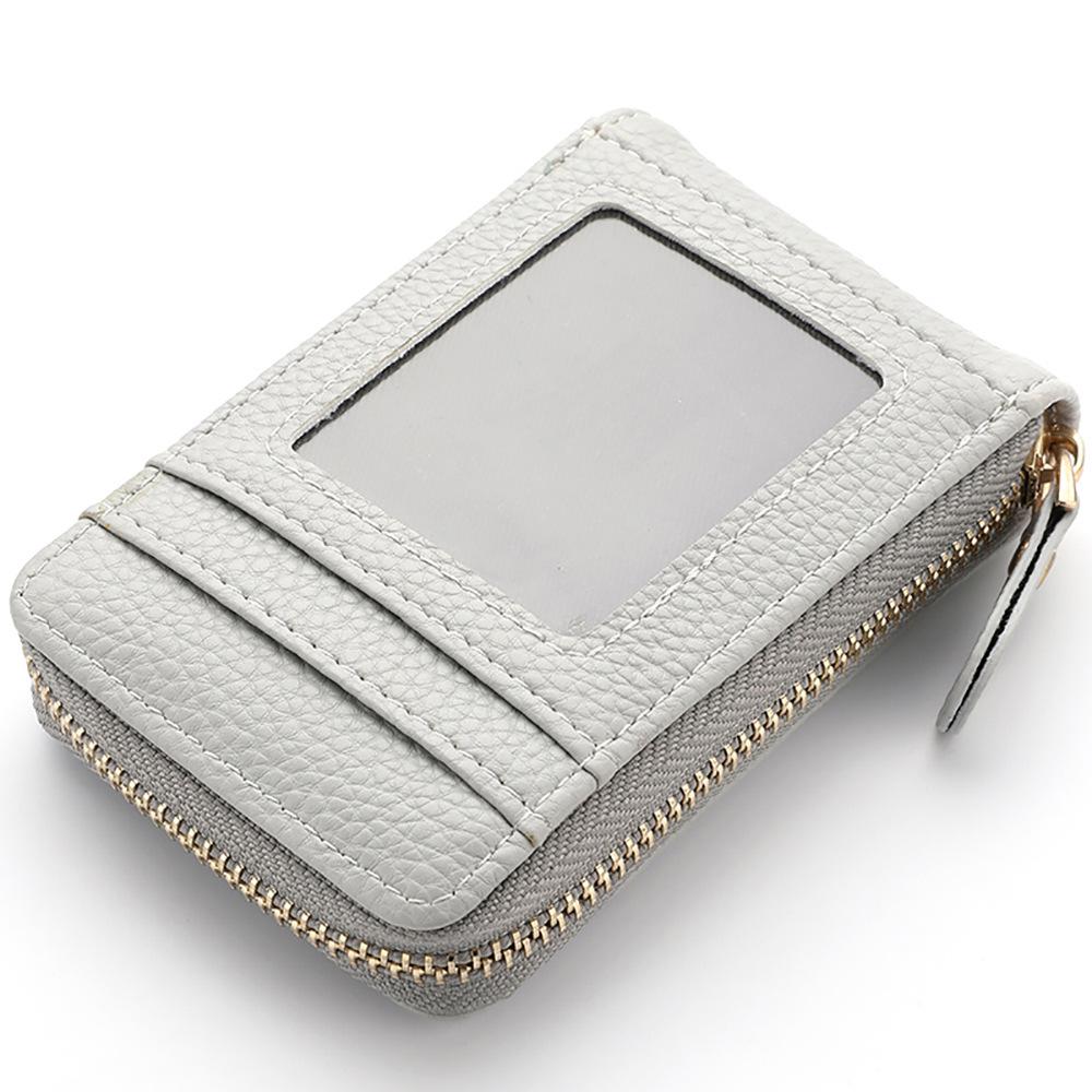 Women's Accordion Card Holder: Simple, Elegant ID & Coin Purse