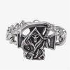 Santa Muerte Bracelet Stainless Steel Vintage Our Lady of Holy Death Grim Reaper Mexican Style Jewelry