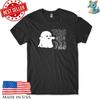 Camiseta Halloween Boo Sheet Camisa Engraçada Fantasma Fantasia Festa Camiseta Unissex para Homens Mulheres