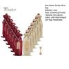 12Pcs Burlap Wine Bags Non-woven Fabric with Heart-shaped Gift Tags Breathable Wine Bottle Packaging Bag