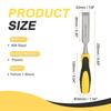 uxcell Flat Woodworking Chisel, 7/8-Inch Blade