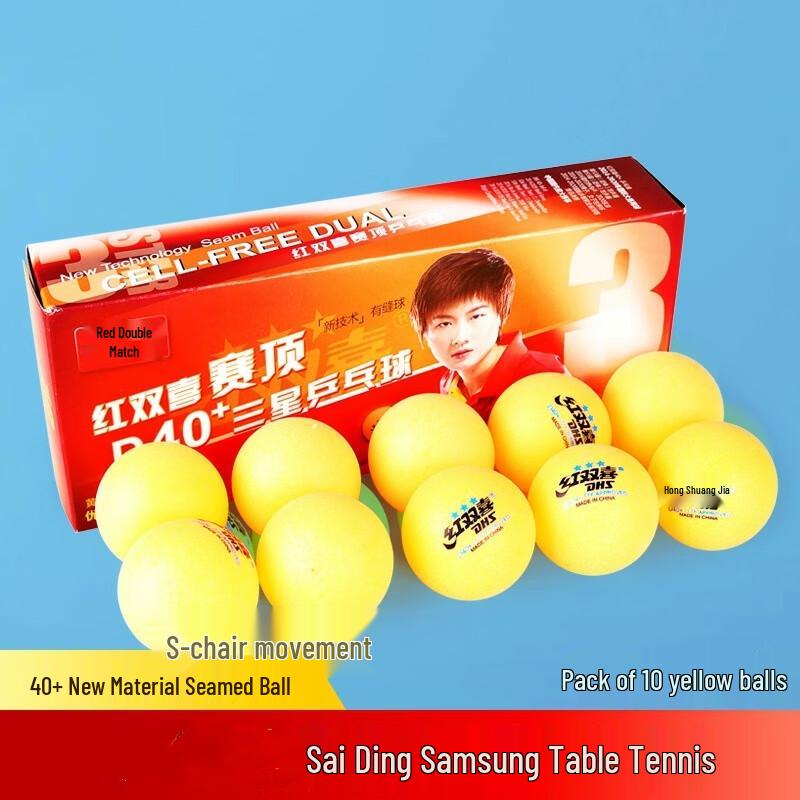 WEZHO Pro 3-Star Table Tennis Balls