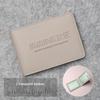 Men's Leather Dual Card Holder & Driving License Sleeve