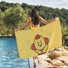 K-Kakaos Cartoon Friends Towel Drying Bath Towel Applicable To Light Swimming Camping Yoga Beach Out