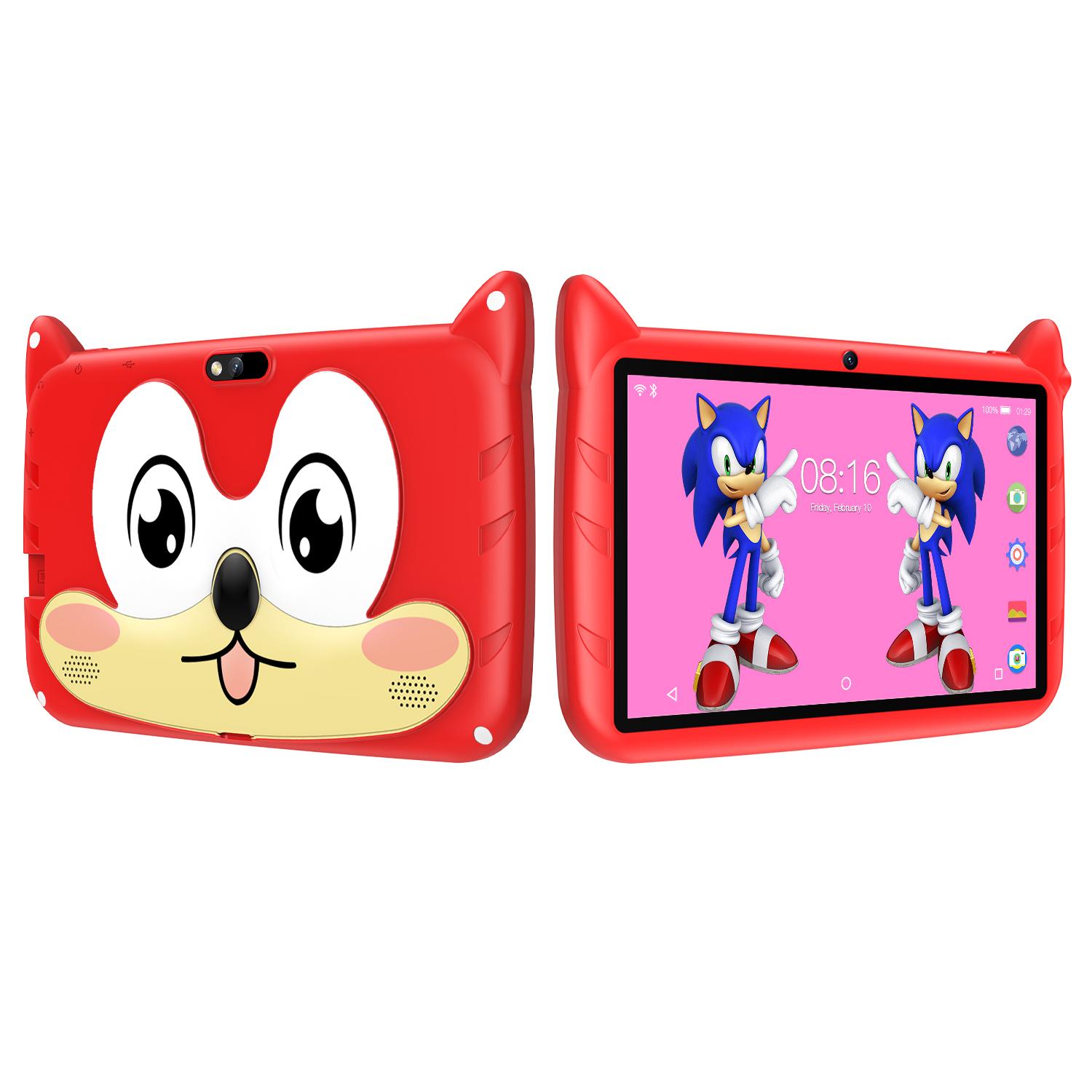 

BDF 7 Inch Kids Tablet Android13 Tab 4GB+64GB WiFi And Bluetooth And 4000mAh Standard помаранчевий