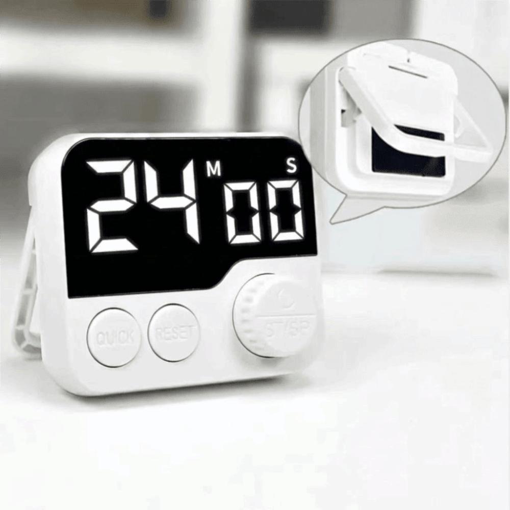 Large Screen Digital Kitchen Timer Magnetic Kitchen Reminder Timer LED Cooking Timer Fitness