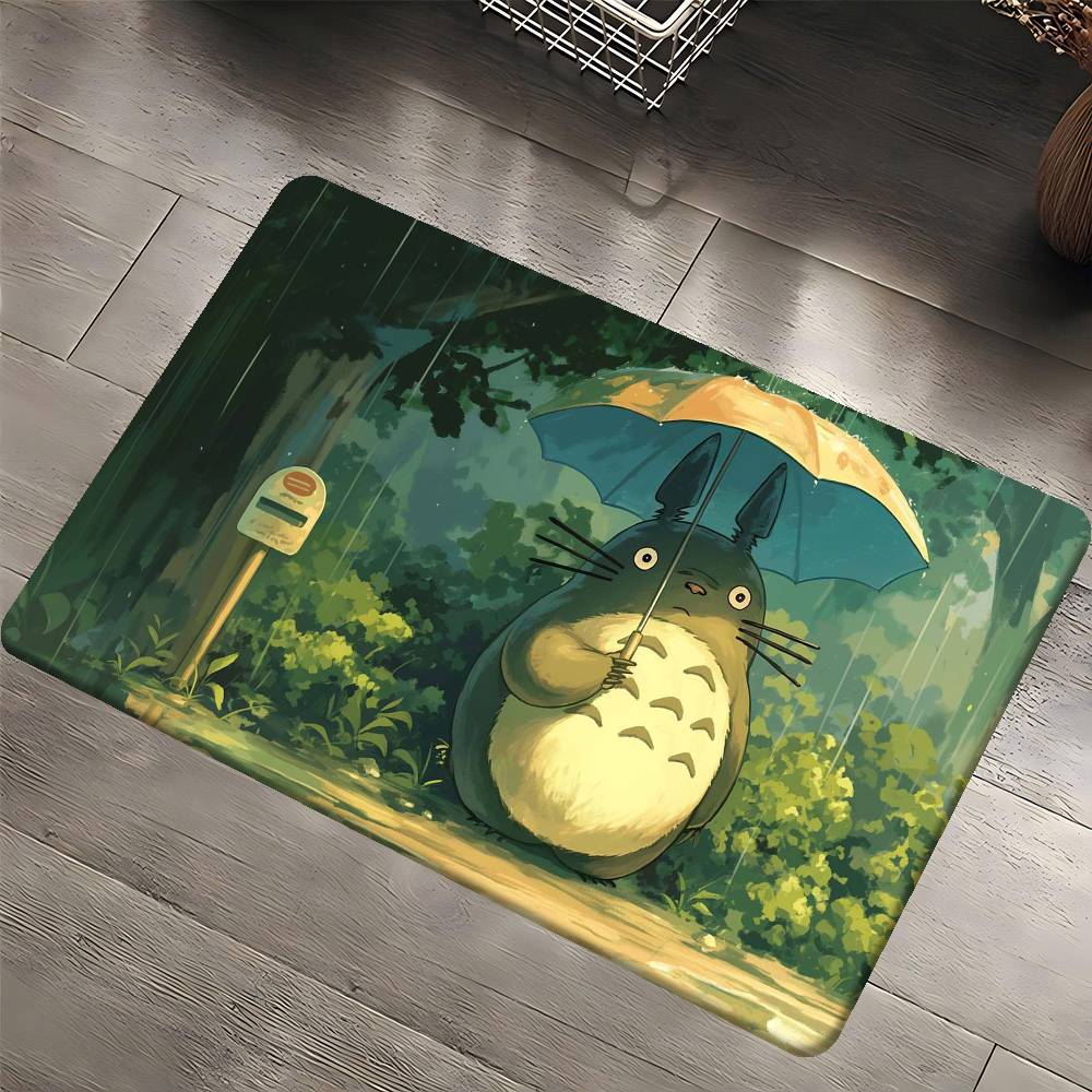 T-Tonari No T-Totoro Raummatten Billiger Rutschfest Modernes Wohnzimmer Balkon Bedruckter Willkommensläufer 40x60 cm