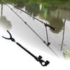 Fishing Rod Stand Stretchable 90 Degree Rotation Tightening Firm Quick Release Fix Fishing
