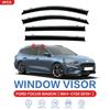 For FORD Focus Wagon MK4 C159 2021-2022  Window Visor Vent Shades Ventvisor Wind Deflectors Visors Rain Guard Shades Visor