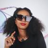 Twooo 113003 New Fashion Square Colorful Plastic Frame Women Sunglasses 2022