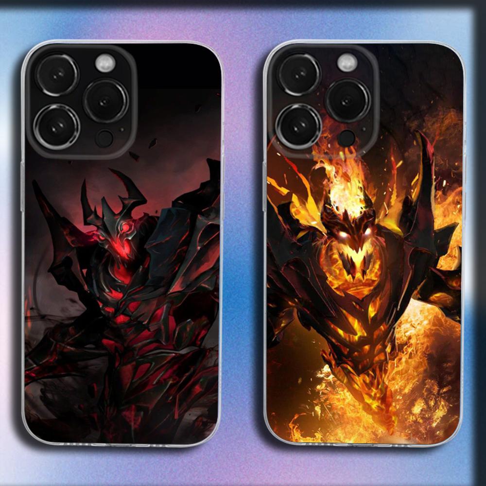 D-Dota 2 Cool Game Phone Case For iPhone 16,15,14,13,12,11 Plus,Pro,Max,XR,XS,X,Plus,SE,Mini Transparent Soft Cover
