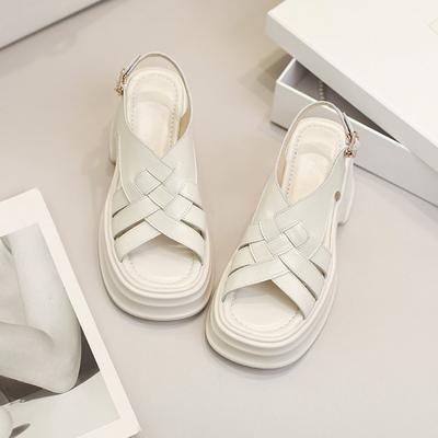 New Style of Thick-soled Anti-slip Height-increasing Shoes for Women with High Heels