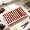 Crayon Casting Silicone Tray Chocolate Rod Mold, 12 Cavity Non-stick Baking Tray, Heat Resistant Essentials for Home Flexible Strip Mold Oven