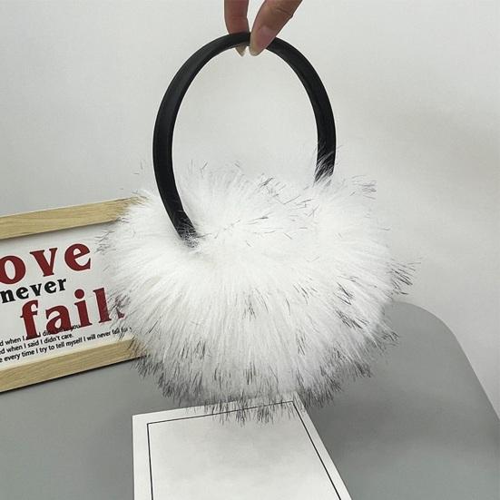 Earmuffs Faux Mink Fur Oversized Fit Soft Thick Fluffy Warm Ear Warmers Fall Winter Outdoor Activities Ear Muffs