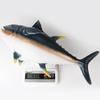 Large Yellowfin Tuna Soft Rubber Toy - Children's Ocean Animal Model for Cognitive Learning and Aquarium Decoration