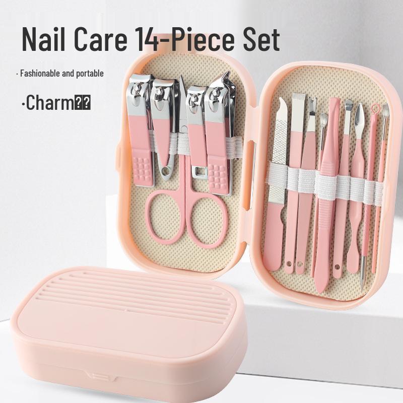 Stainless Steel Nail Clippers Manicure Set