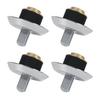 4PCS Coupling Stud Slinger Pin Fit for Oster Osterizer Blender Steel Blender Drive Coupling Stud Replacement Hardware