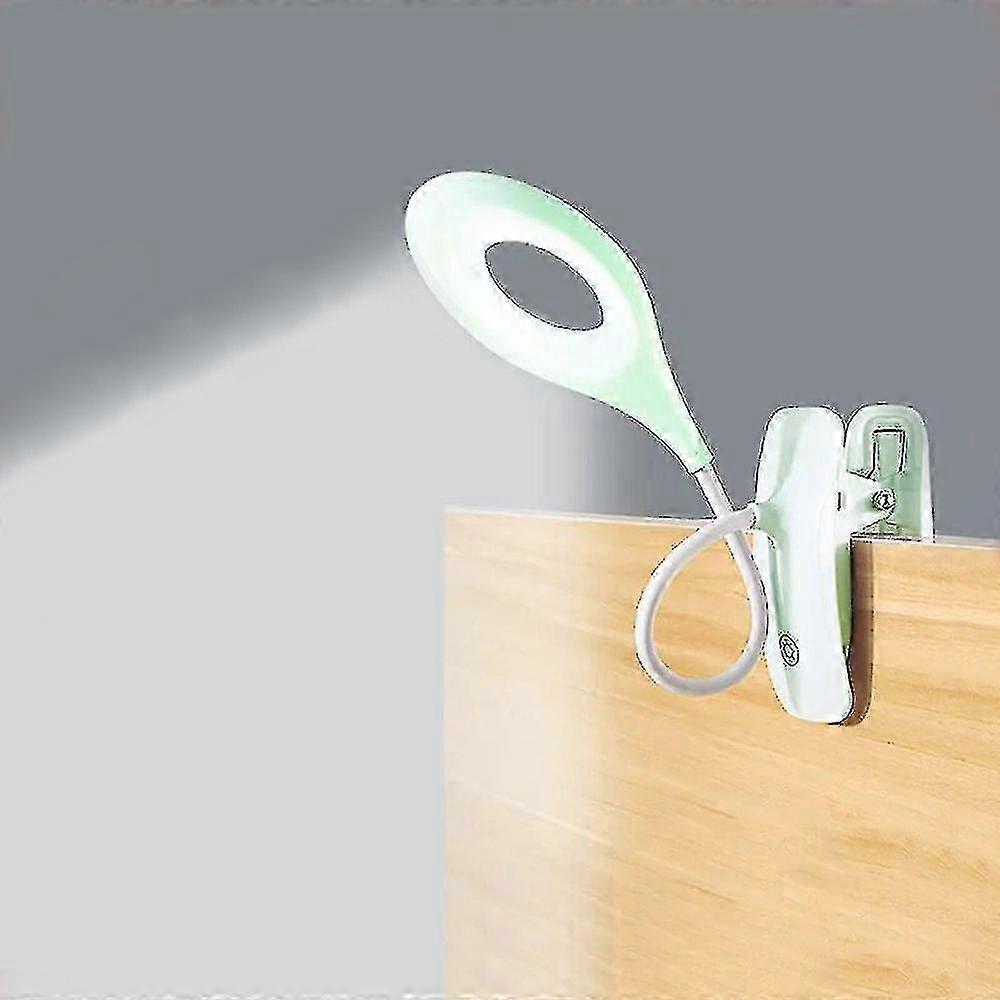 USB LED Desk Lamp Clip-on Design, Adjustable Brightness, Eye-friendly.