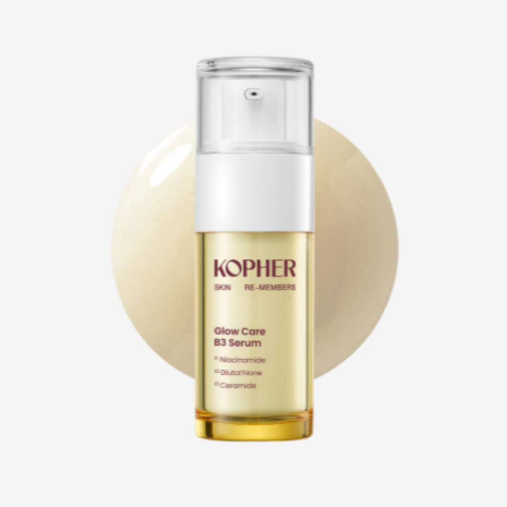 KOPHER Glow Care B3 Serum Brightening & Tone-Up Essence 30ml