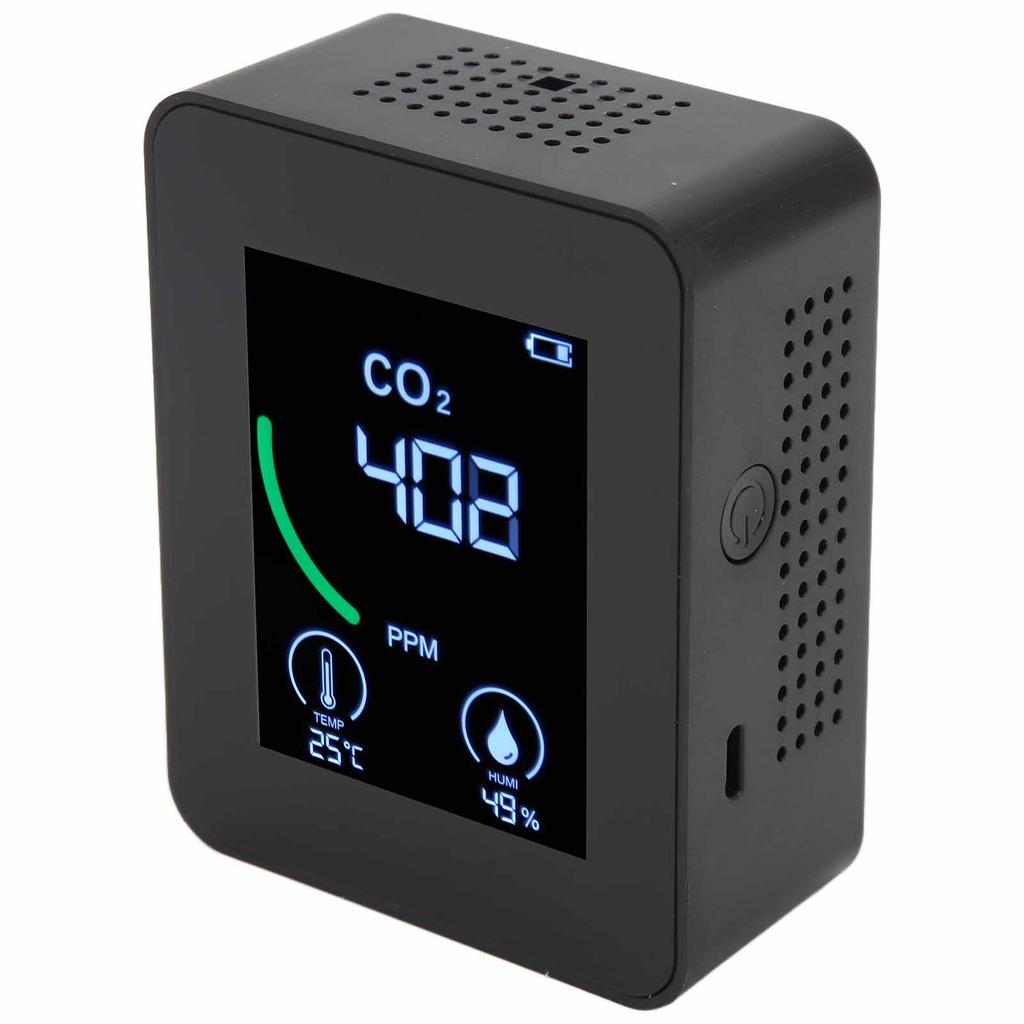 ZN‑2CO1TB 3 In 1 Air Quality Monitor Bluetooth Data Storage Intelligent High Accuracy Portable CO2 Detector