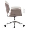 Dining Room Chair Swivel Taupe Fabric