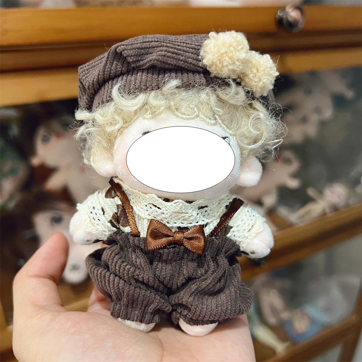

Raincoat Doll Clothes For 10Cm Cotton Dolls Sweater Dress Outfits For Plush Doll Toy Sets Accessories Idol Doll Dress Up Toy Sets no doll
