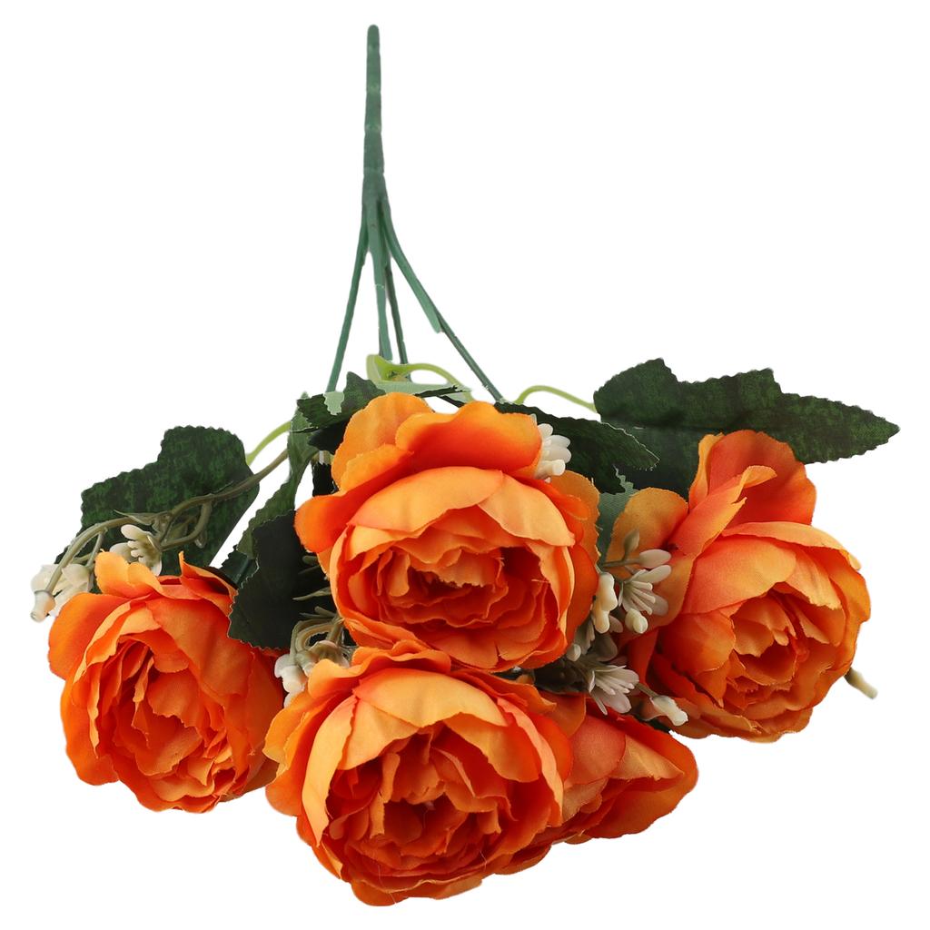 1 PC Artificial Peonies Faux Flowers Wedding For Home Wedding Holding Flowers Wedding Home Decoration Artifi