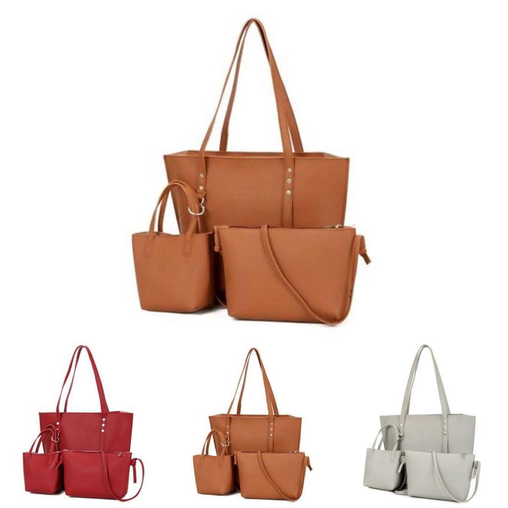 Large Capacity Purse For Women With Magnetic Closure And Soft Pu Material For Daily Use