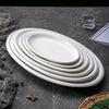 Nordic Style Oval Ceramic Fish Plate