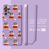 Crayon Cartoon Shin-chan Case for Samsung Galaxy A53 A03 A04 A71 A73 A05 A02s A50 A56 A20s A30s A06 Phone Cover