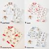 Childrens Cotton Pajama Set With Animal Prints For Newborns And Infants