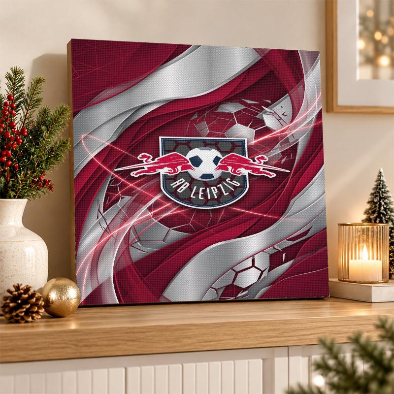 RB Leipzig Football Diamond Painting Kit 5D Full Drill DIY Diamond Mosaic Wall Art Home Decor