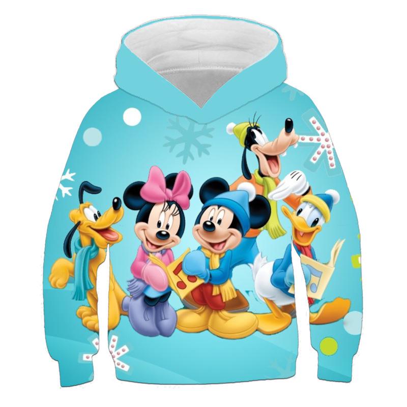 3D Cartoon Series Animation Character Kids Hoodie 110 cm