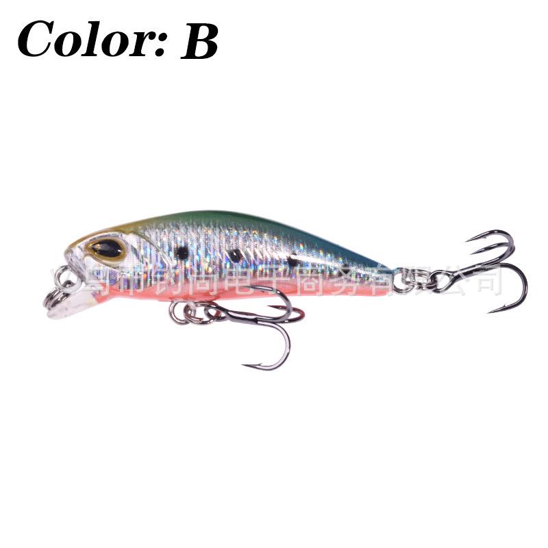 Trembling Millet Minnow Micro Lure: Deep Sinking Stream Perch Asp Fishing Lure – Artificial Hard Bait 4.5 cm/3.8 g