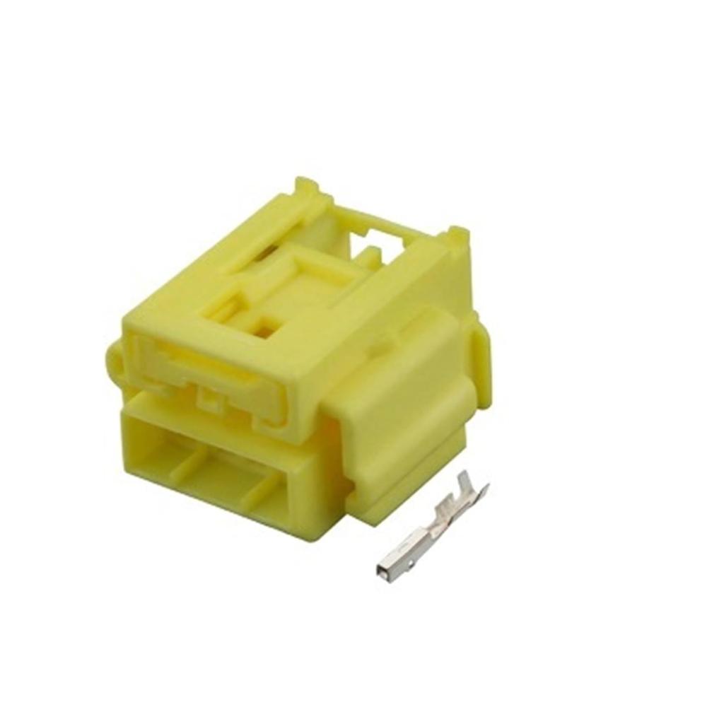 FVBYUOKM Automatic 4pin Plug 7283-6134-70 7283-6134 Wiring Electrical Cable Harness Connector MG655420-3 MG 655420-3 Terminals (5pcs)
