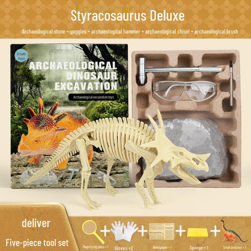 "Dinosaur Fossil Excavation Toy Egg - Treasure Hunt for Kids"