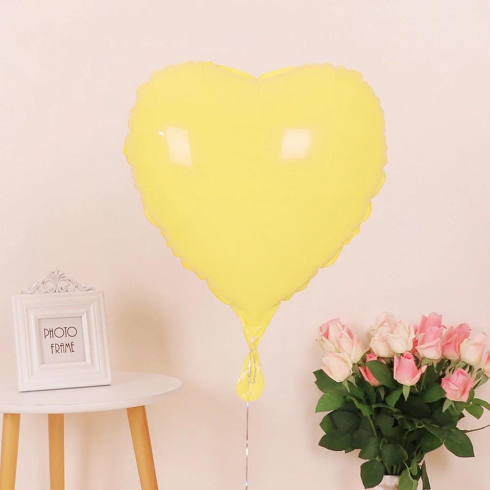 Palloncini Foil Cuore Oro Rosa 18 pollici Gonfiabili Elio Palloncini Decorazione Matrimonio Festa di Compleanno Palloncino Forniture Baby Shower