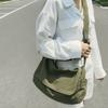 Canvas Messenger Bag Korean Style Simple Shoulder Bag Portable Nylon Crossbody Bag  Sport