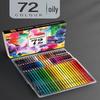 Krasner Oil-Based Water-Soluble Colored Pencils Set - 72/120/180 Colors for Student Art Drawing.