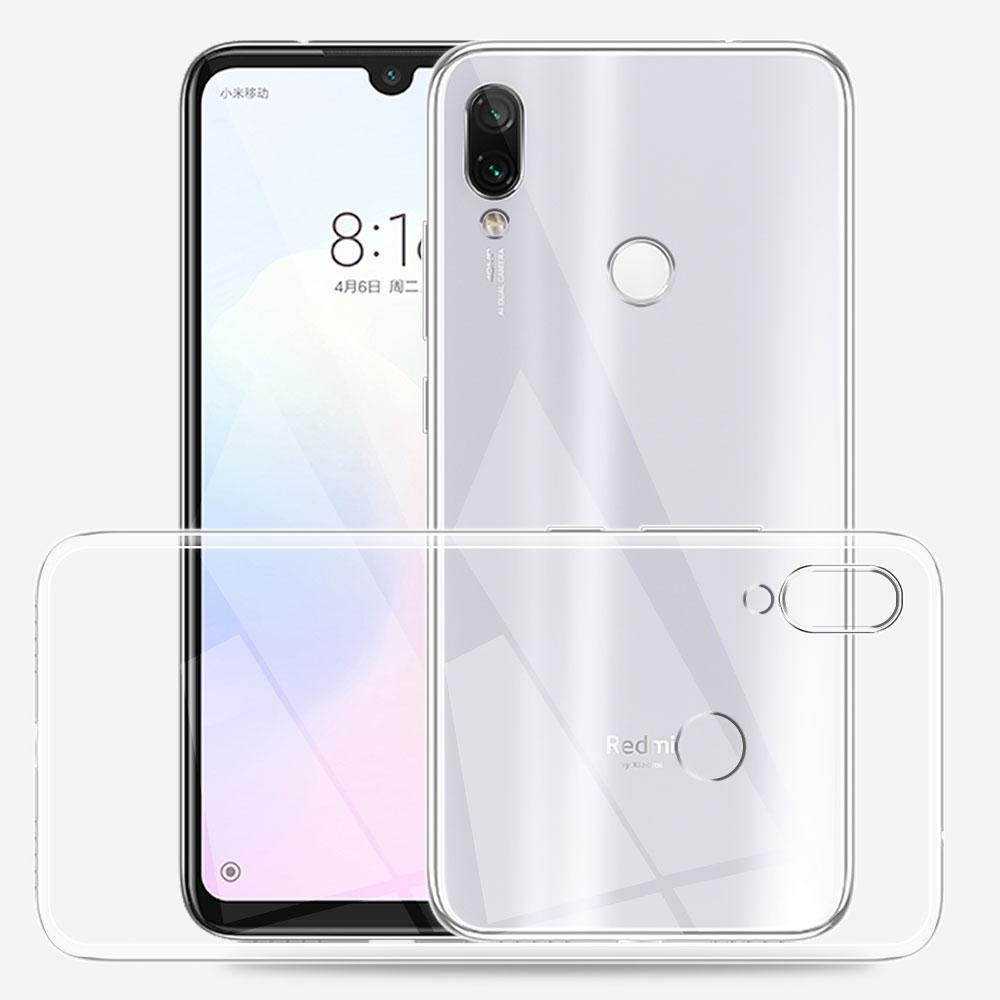 For Xiaomi Redmi Note 7 Case Clear Silicone Soft TPU Phone Cover For Redmi Note 7 Pro Fundas For Redmi Note 7 Transparent Coque