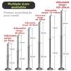1pc Telescopic Aluminum Alloy Bracket 360-Degree Rotation Adjustable Height Bracket For Projectors Cameras Monitoring Device