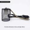 Heat Lamp Cover for Reptiles Ensuring Even Heat Dispersion and Enhancing Protections in Enclosures Bird Cage Accessory